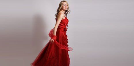 Red prom dress