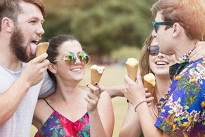 Wholesale ice creams and sweets