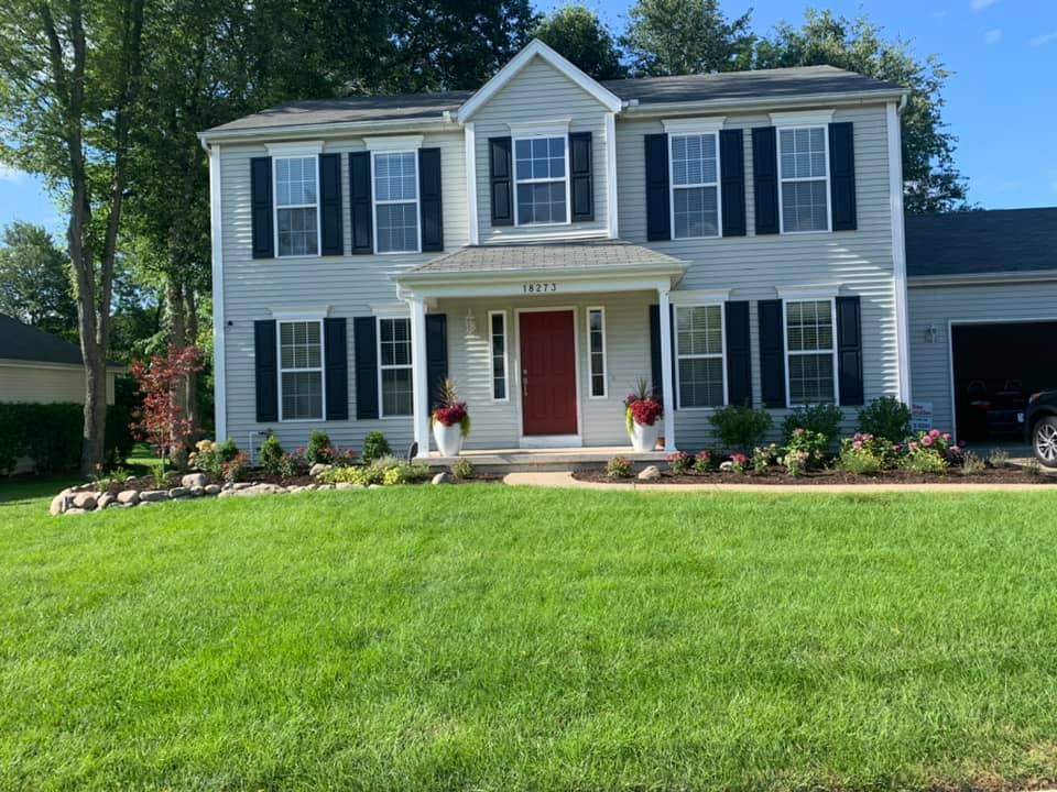 Pond Hardscape After — South Bend, IN — New Generation Landscaping and Lawn