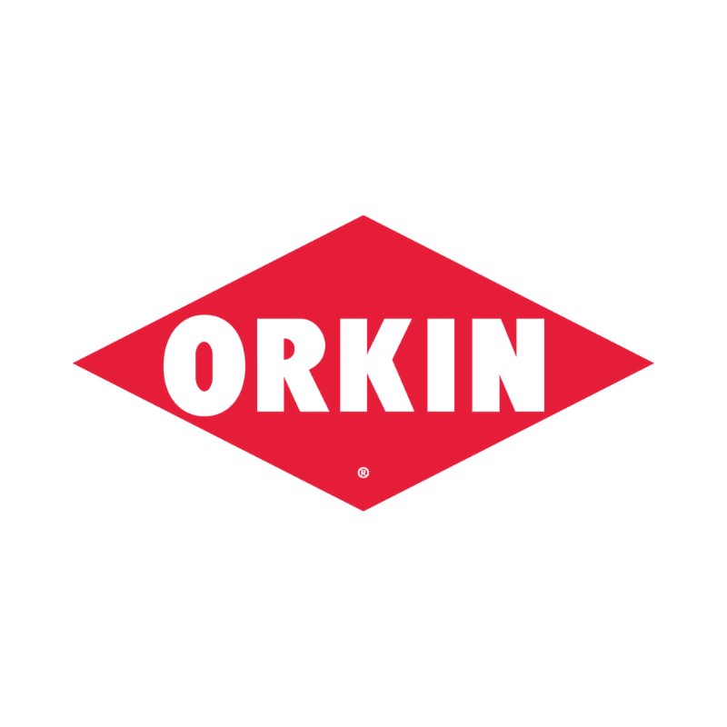 Orkin logo: white text 