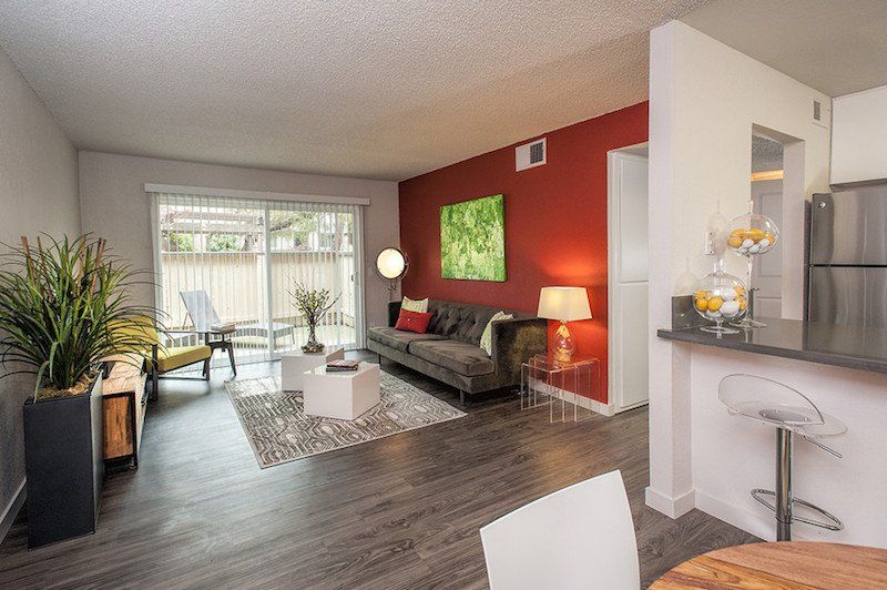 Living Room - City Park Apartments