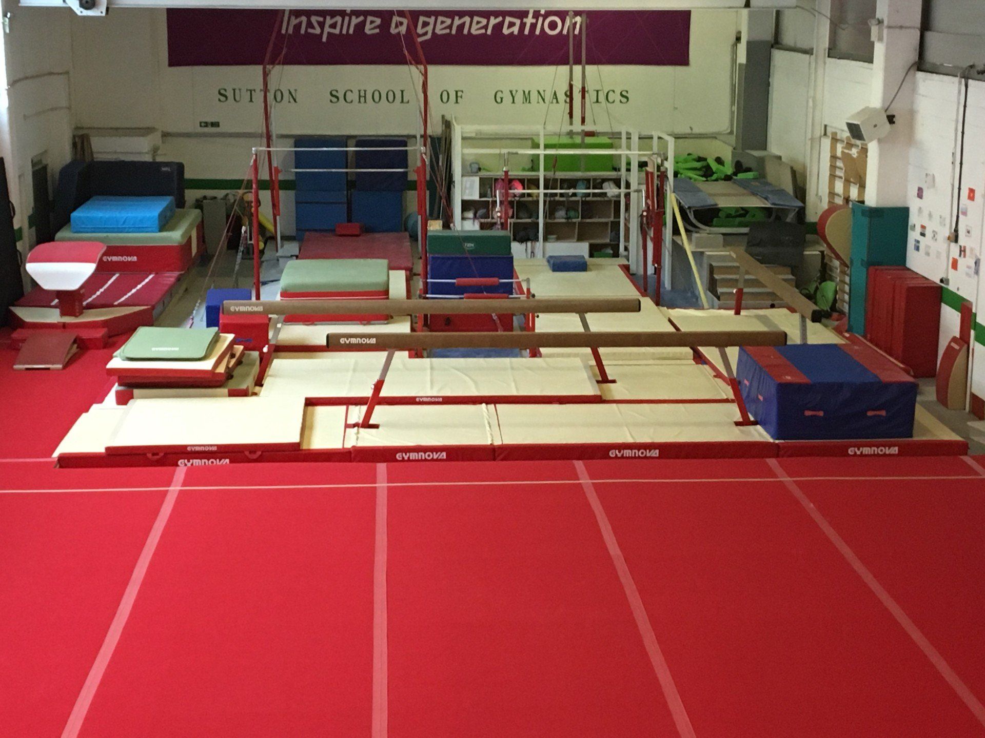 Facilities of Sutton School of Gymnastics