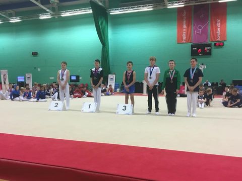 Medal presentation