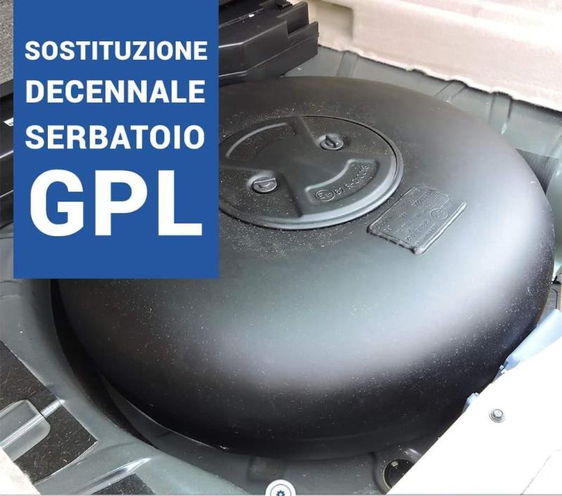 sostituzione serbatoio gpl