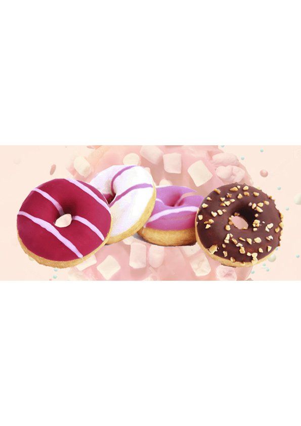 DONUT CIOCCOLATO E NOCCIOLA SHINE CREMA, FUNNY