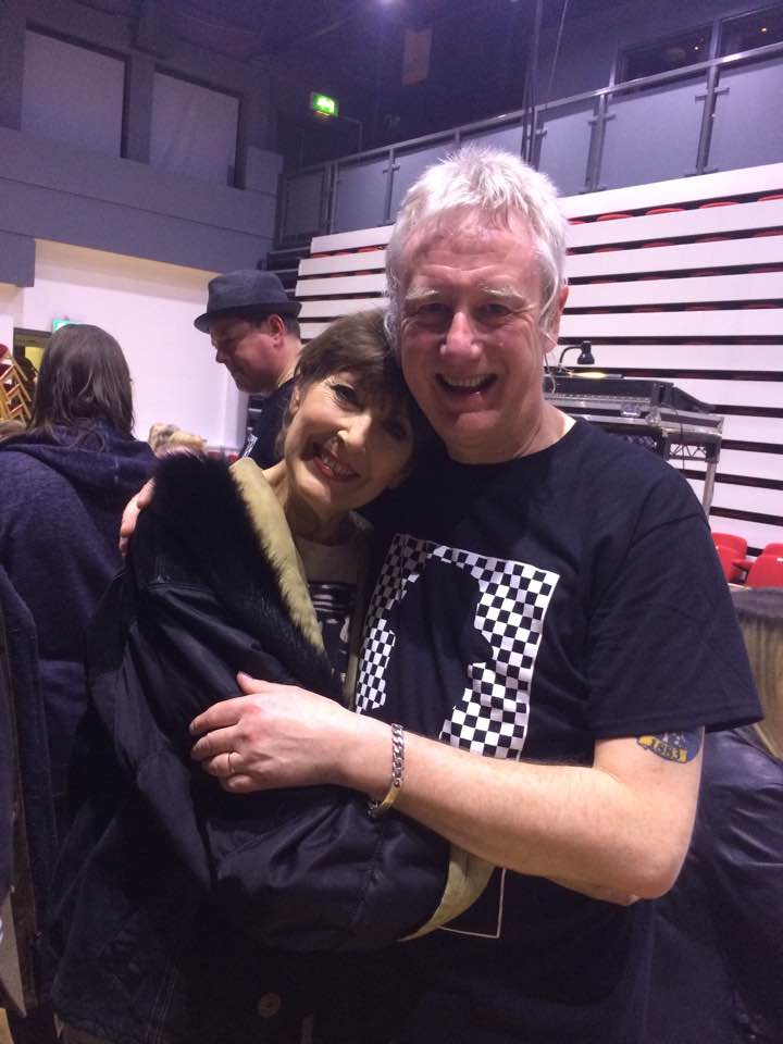 Steve Trigg with Anita Harris