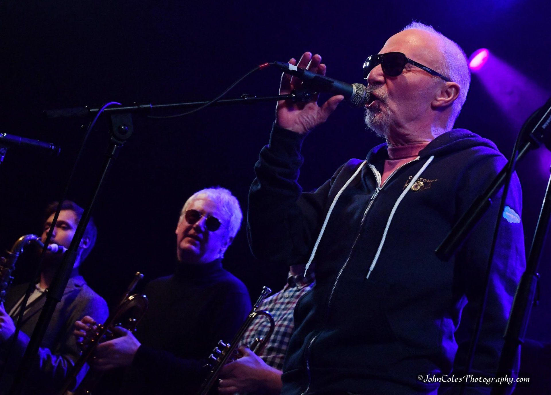 Steve Trigg with Graham Parker
