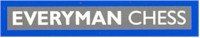 A blue sign that says everyman chess on it