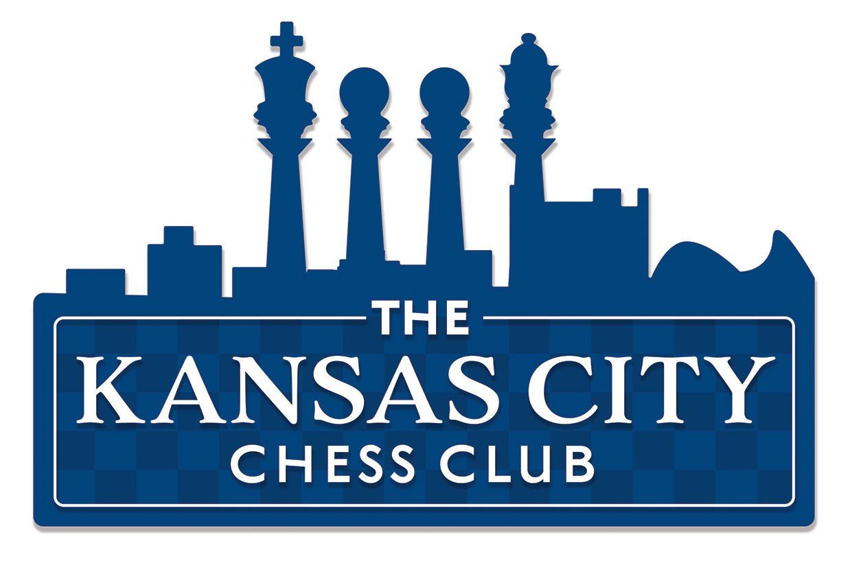 A logo for the kansas city chess club