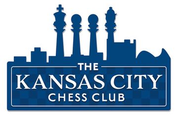 A logo for the kansas city chess club