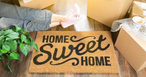 Home Sweet Home Welcome Mat