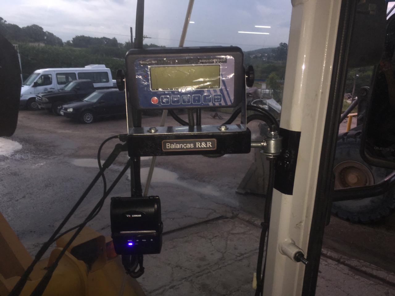 balança para pá carregadeira
