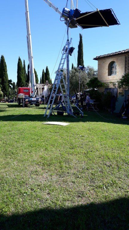 cantiere all'aperto