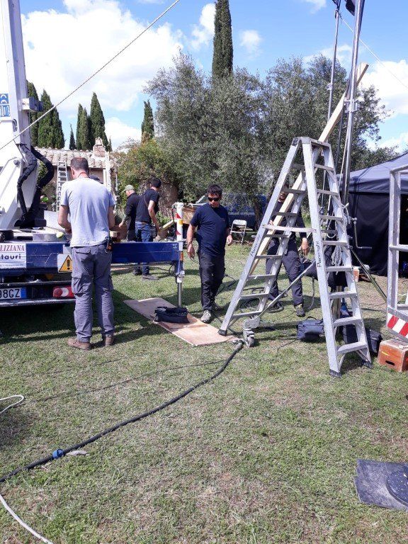 attrezzature per set cinematografici