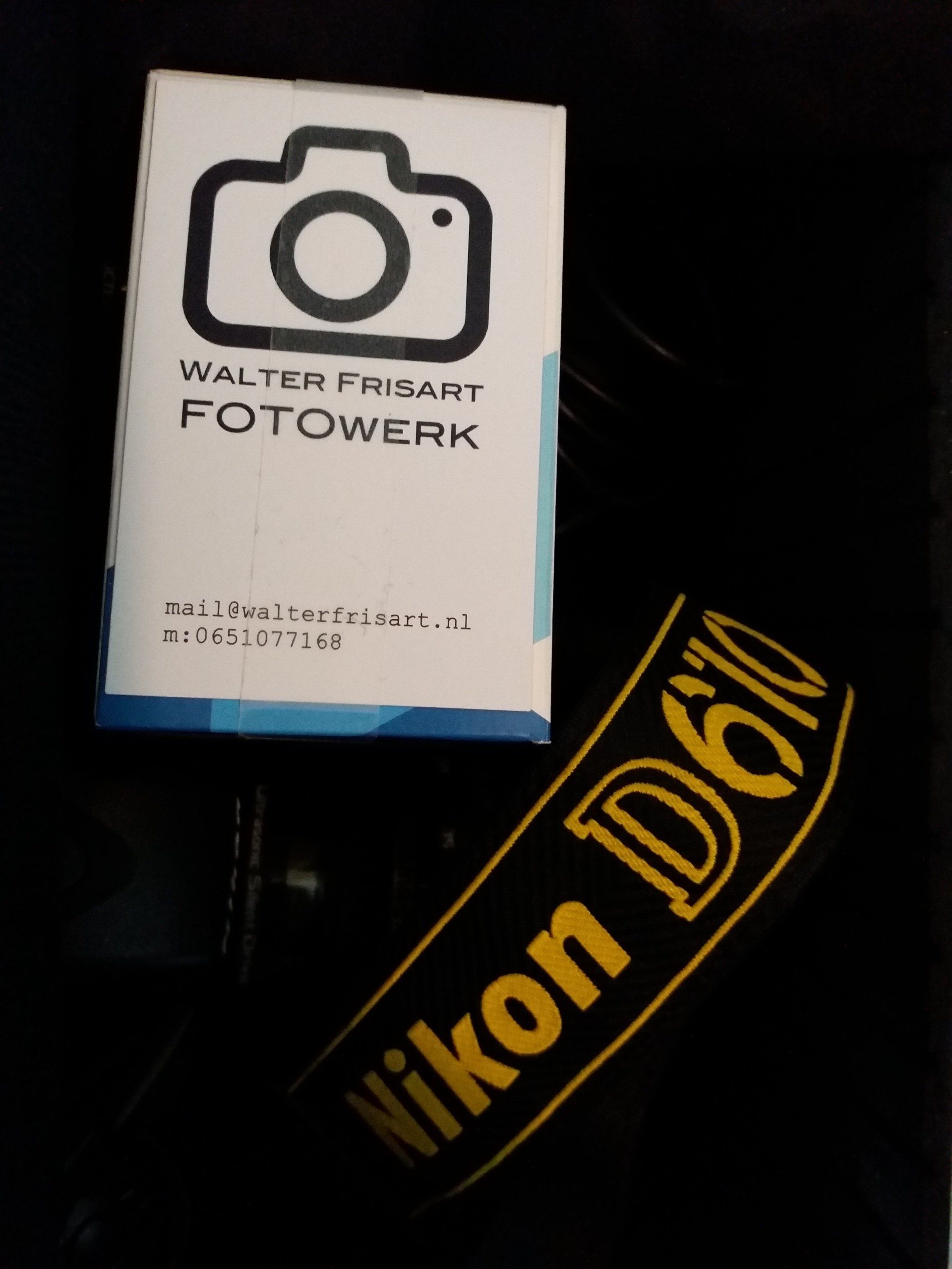Visitekaartje ©Walter Frisart FOTOwerk