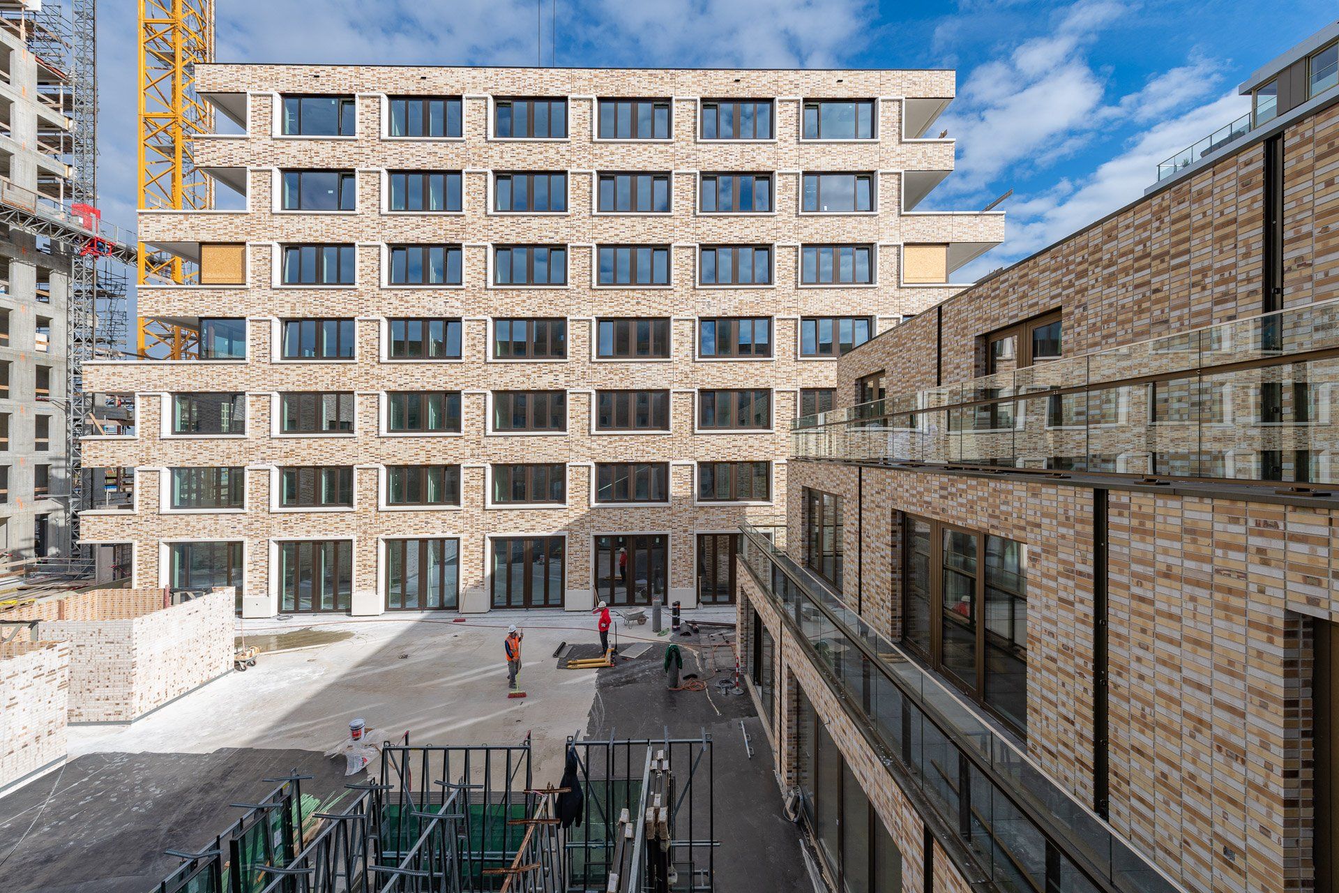 Voortgang Zeeburgereiland blok 26 in Amsterdam