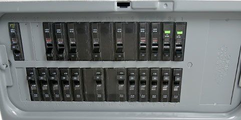 Person Installing Circuit Breaker — Anaheim, CA — Quality Circuit Breaker Person Installing Circuit Breaker — Anaheim, CA — Quality Circuit Breaker
