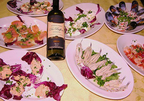 antipasti di pesce