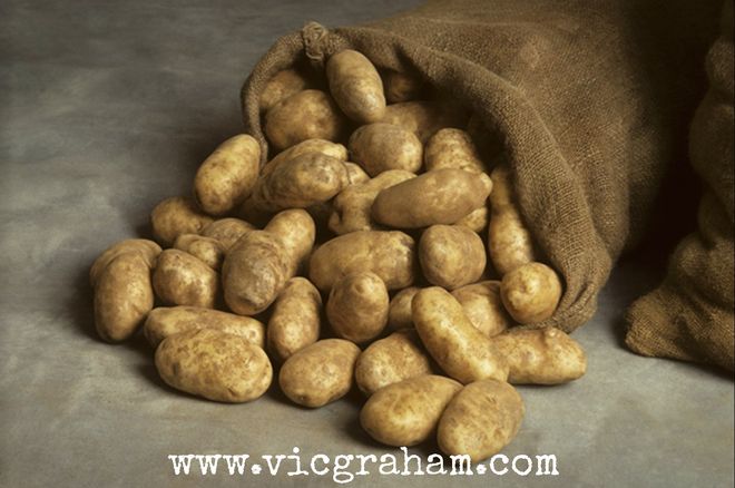multiple packs of vacuum packed chipped potatoes