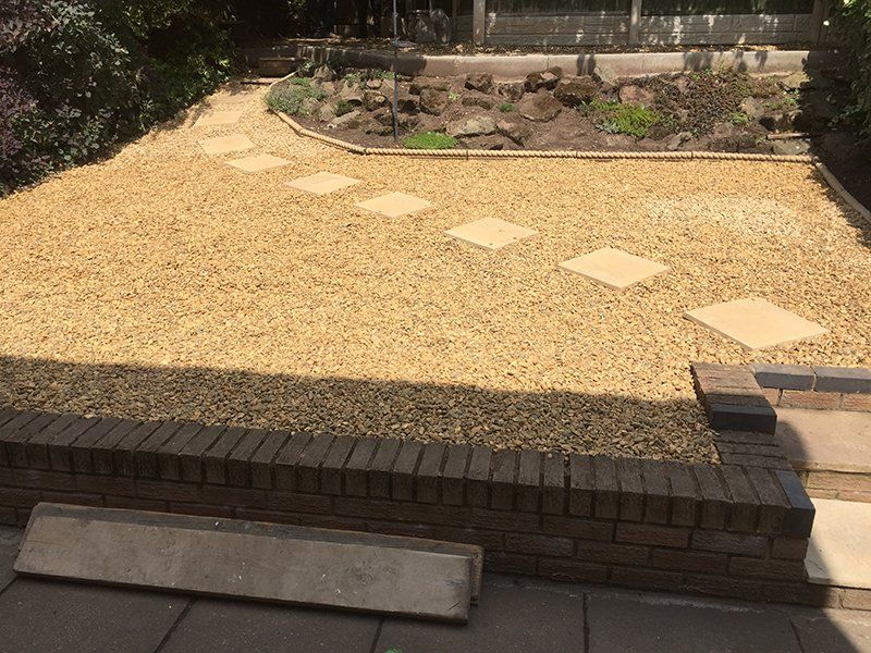 Patio laying