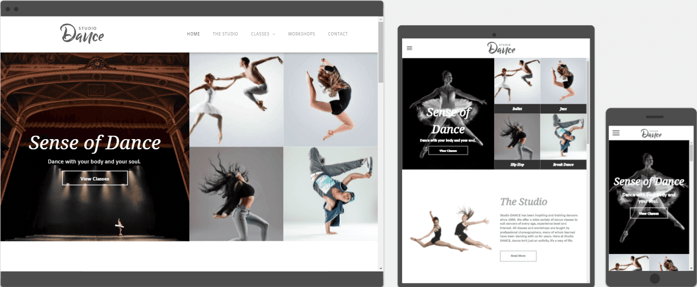 Custom Designed Website