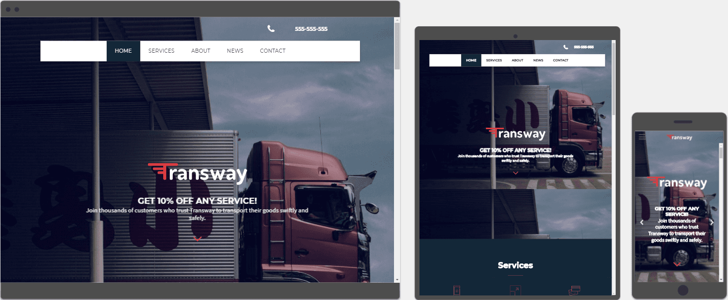 Custom Designed Website
