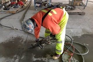 Drilling Road Cement — Concrete Drilling in Milton, WA