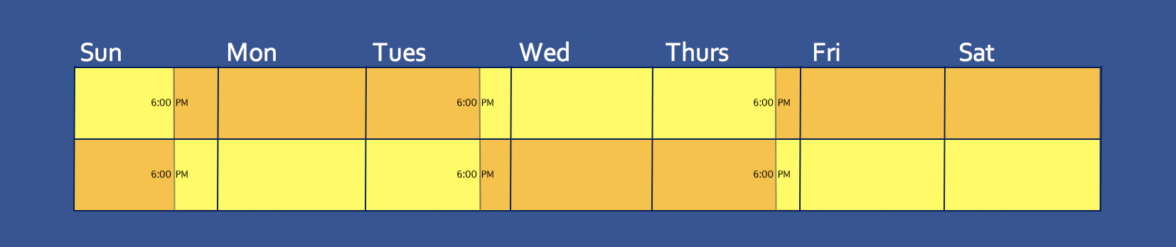 Split Custody Schedule: 2-2-3 Custody Schedule