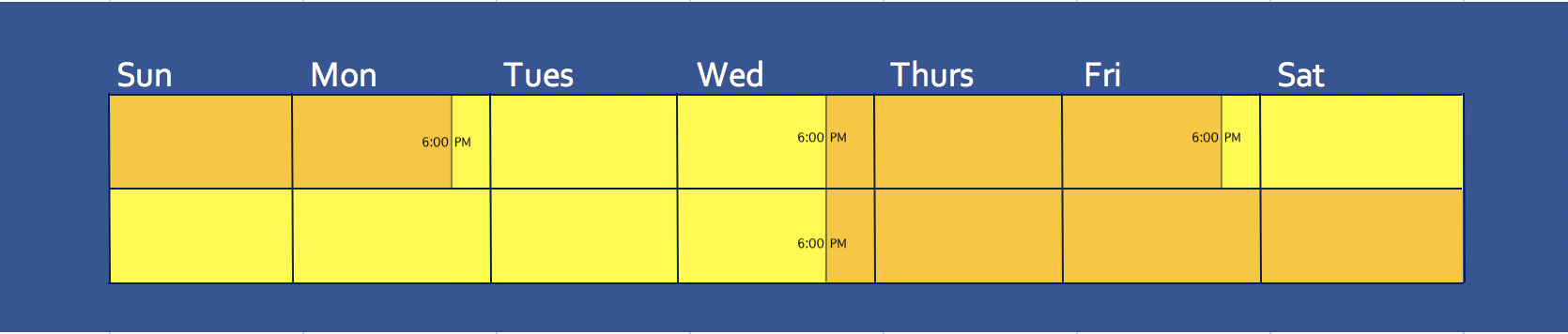 Split Custody Schedule: 2-2-5-5 Custody Schedule