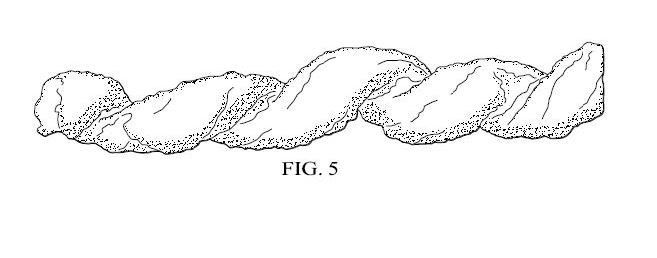 a black and white drawing of a rope on a white background .