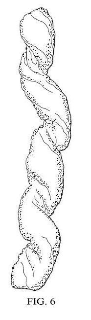 a black and white drawing of a spiral on a white background .