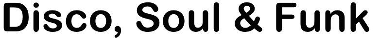 Logo Disco, Soul & Funk