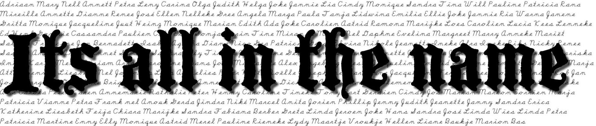 Logo It's all in the name
