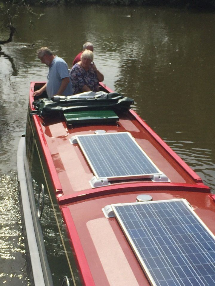Beltane Spirit fixed solar panels