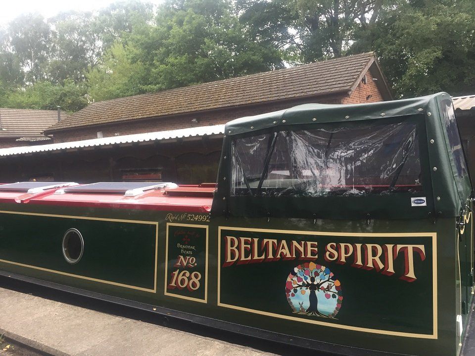 Beltane Spirit collapsible stern hood
