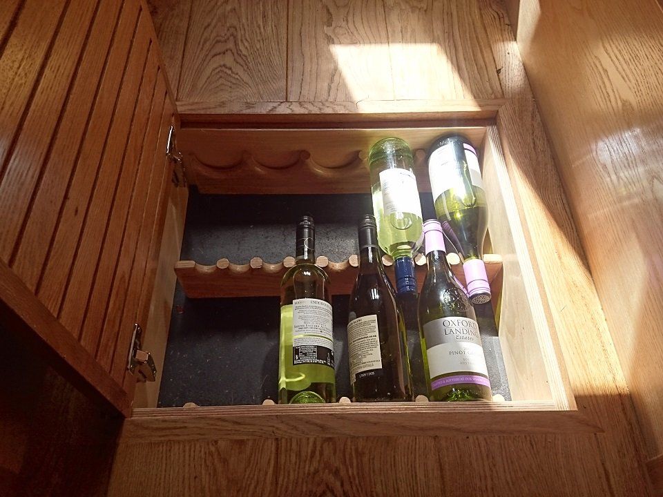 Beltane Spirit wine cellar