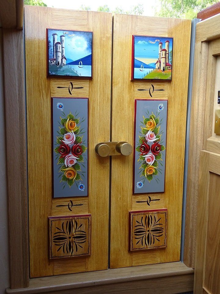 Narrowboat Fantastica stern exterior doors