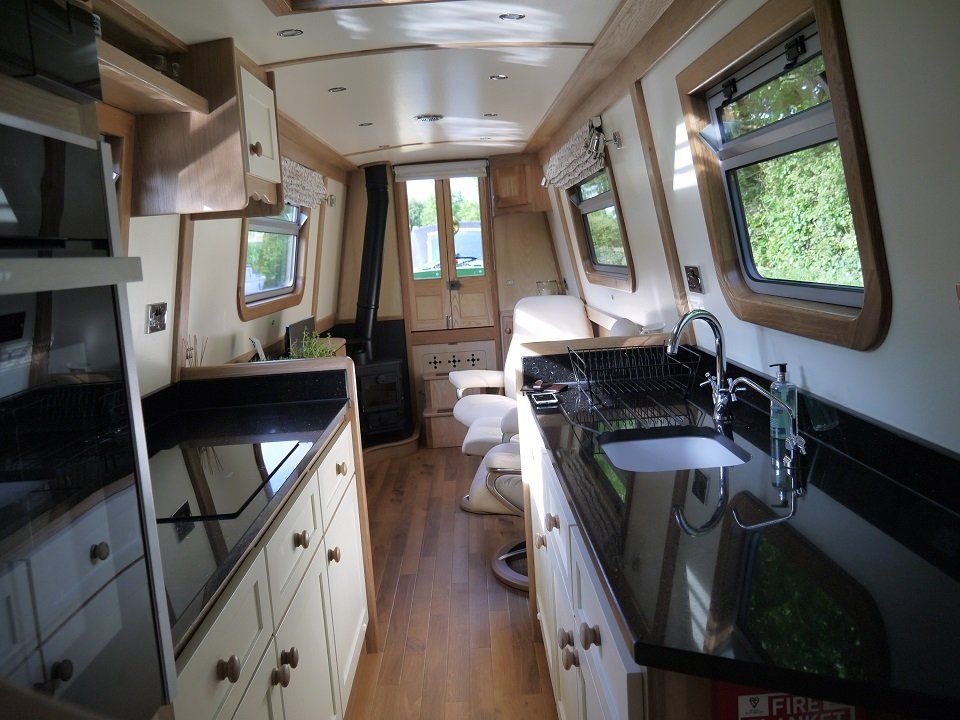 Jenny Rose saloon and galley