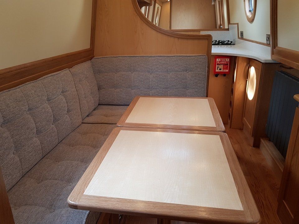 Narrowboat Megan's Jack interior view