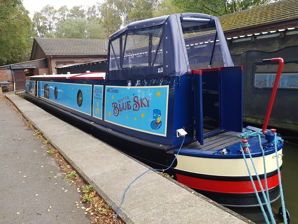 Mister Blue Sky narrowboat