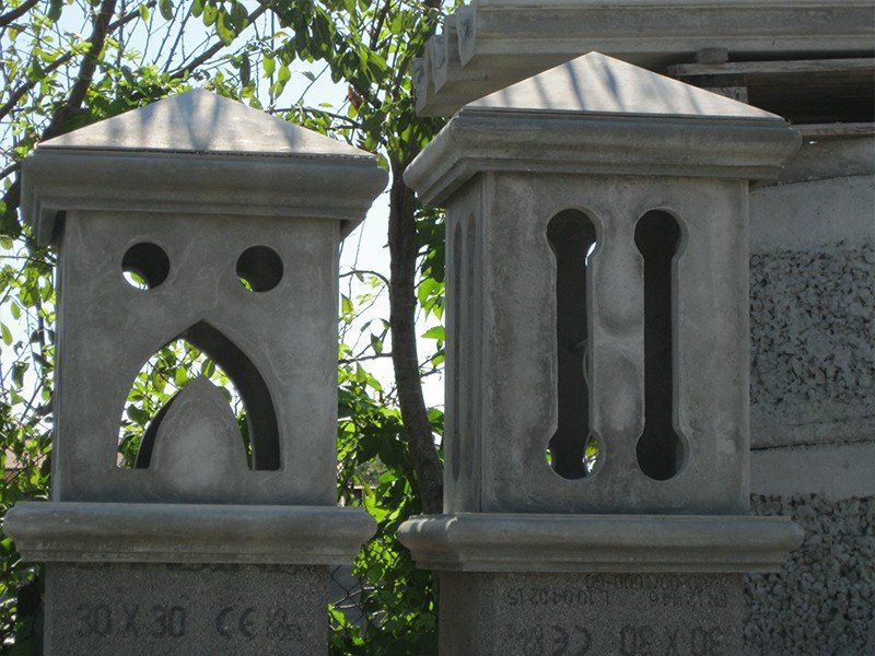 comignolo in cemento