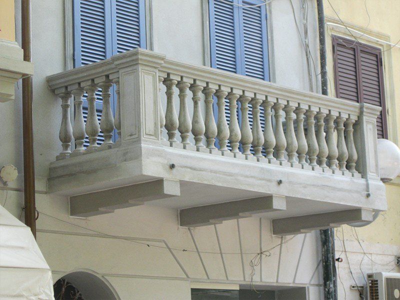 balaustra in cemento