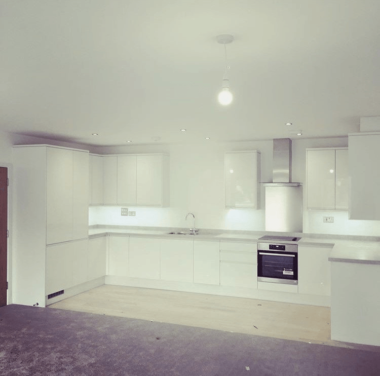 white kitchen