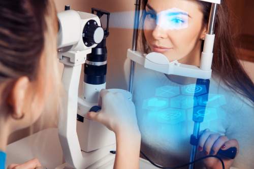 controllo della retina