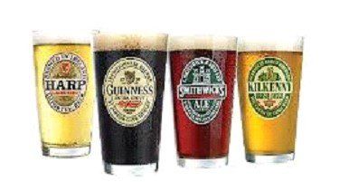 glasses of beer