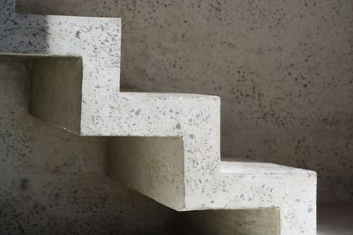 Concrete stairs