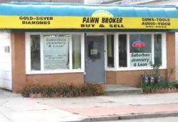 outside of pawn shop