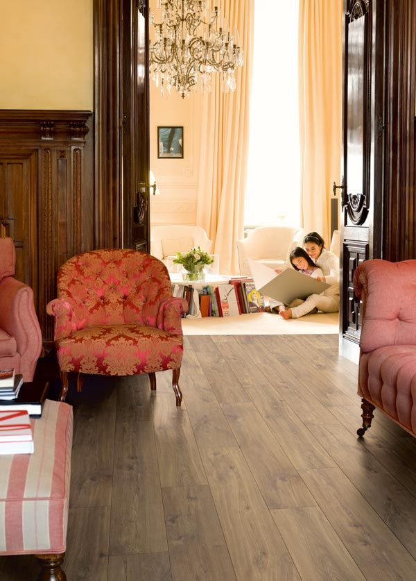 sitting room with new wood floor
