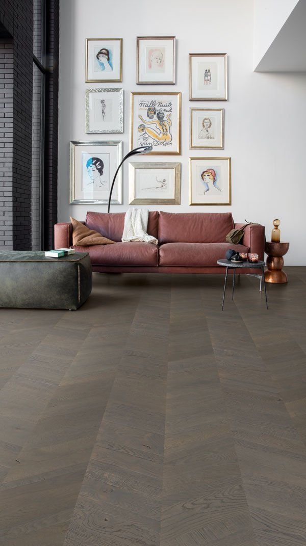 sitting room with grey timber floor