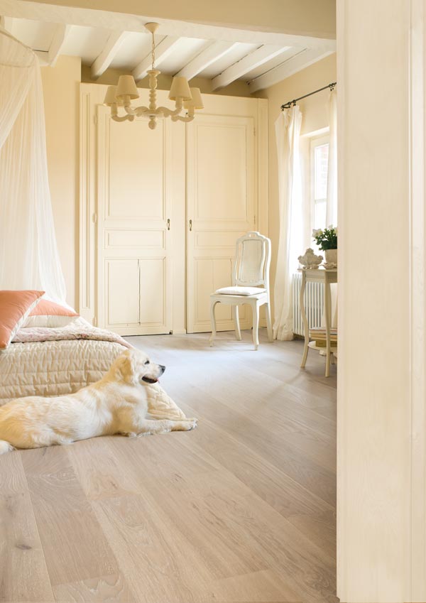 light wood in newly designed room